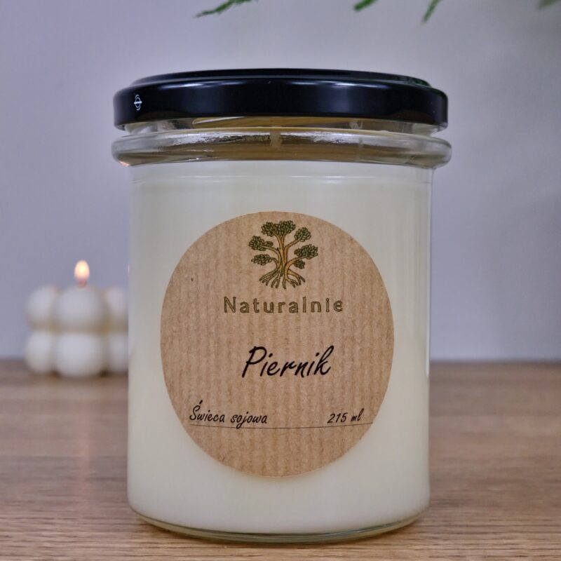 Świeca Sojowa Piernik
