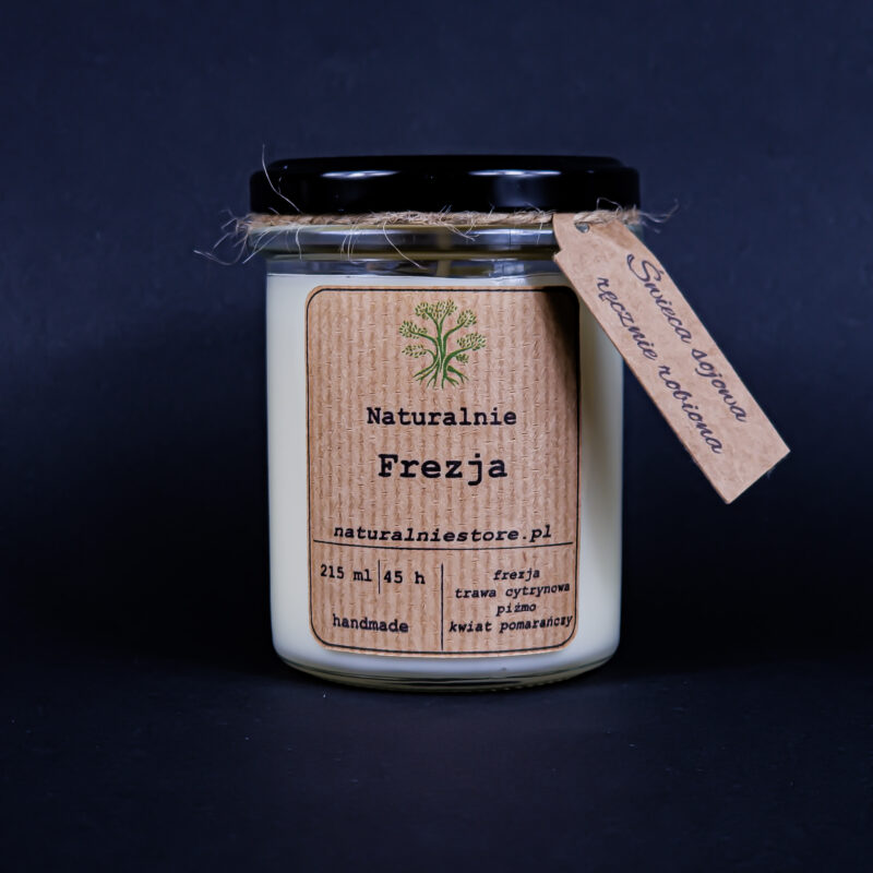 Świeca Sojowa Frezja
