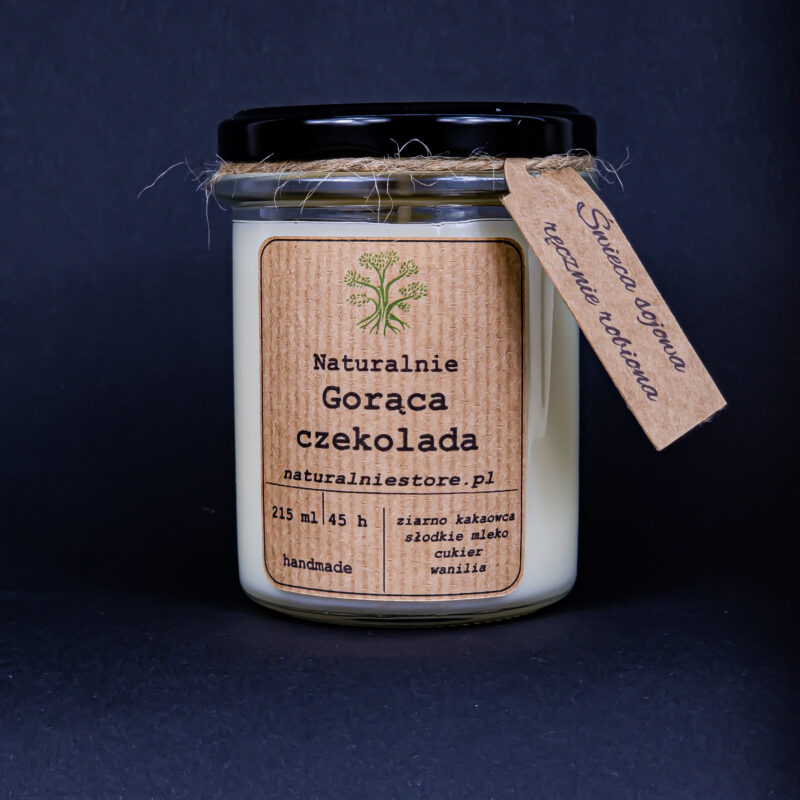 Świeca Sojowa Gorąca Czekolada