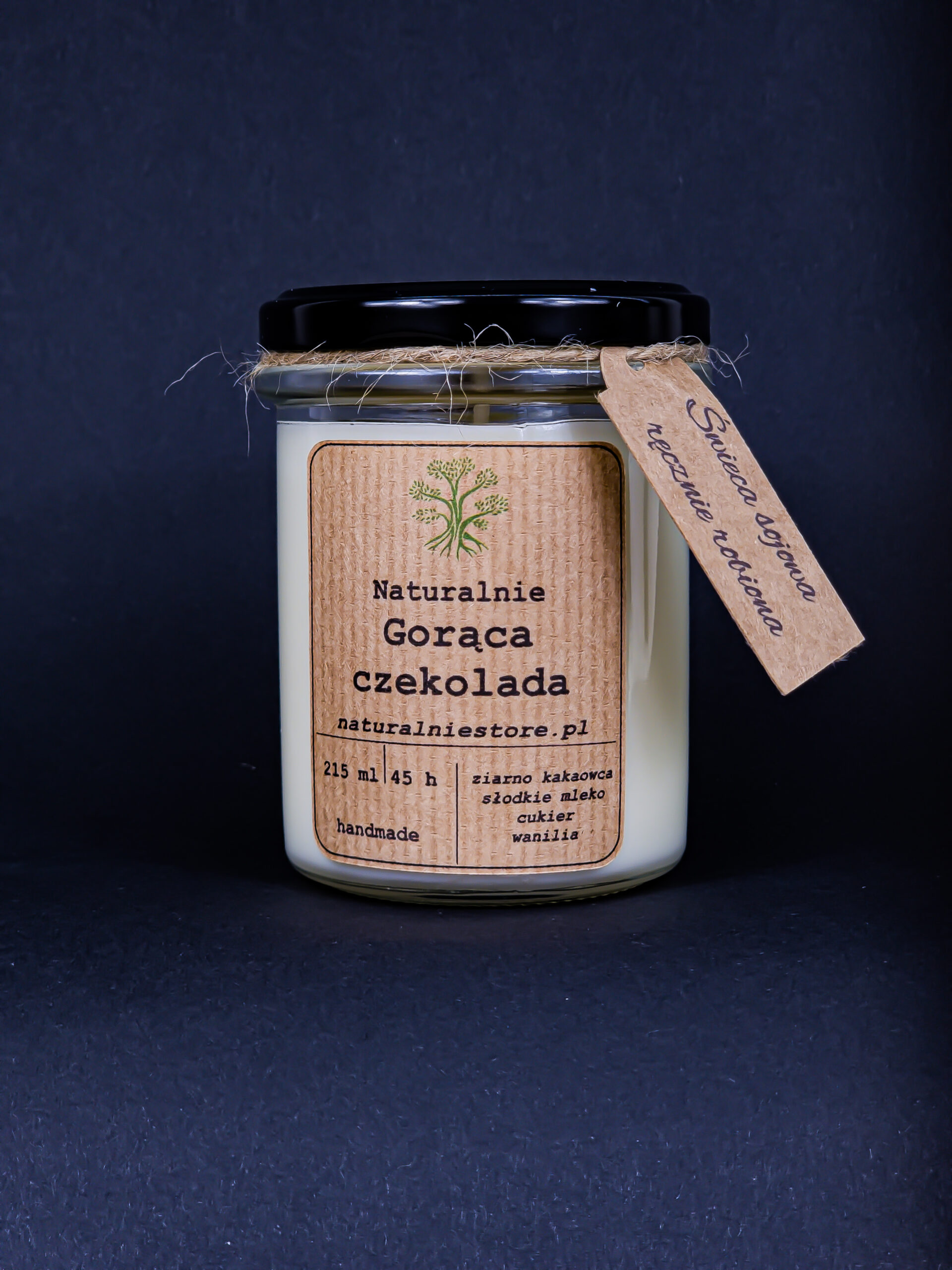 Świeca Sojowa Gorąca Czekolada