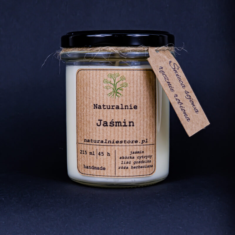 Świeca Sojowa Jaśmin