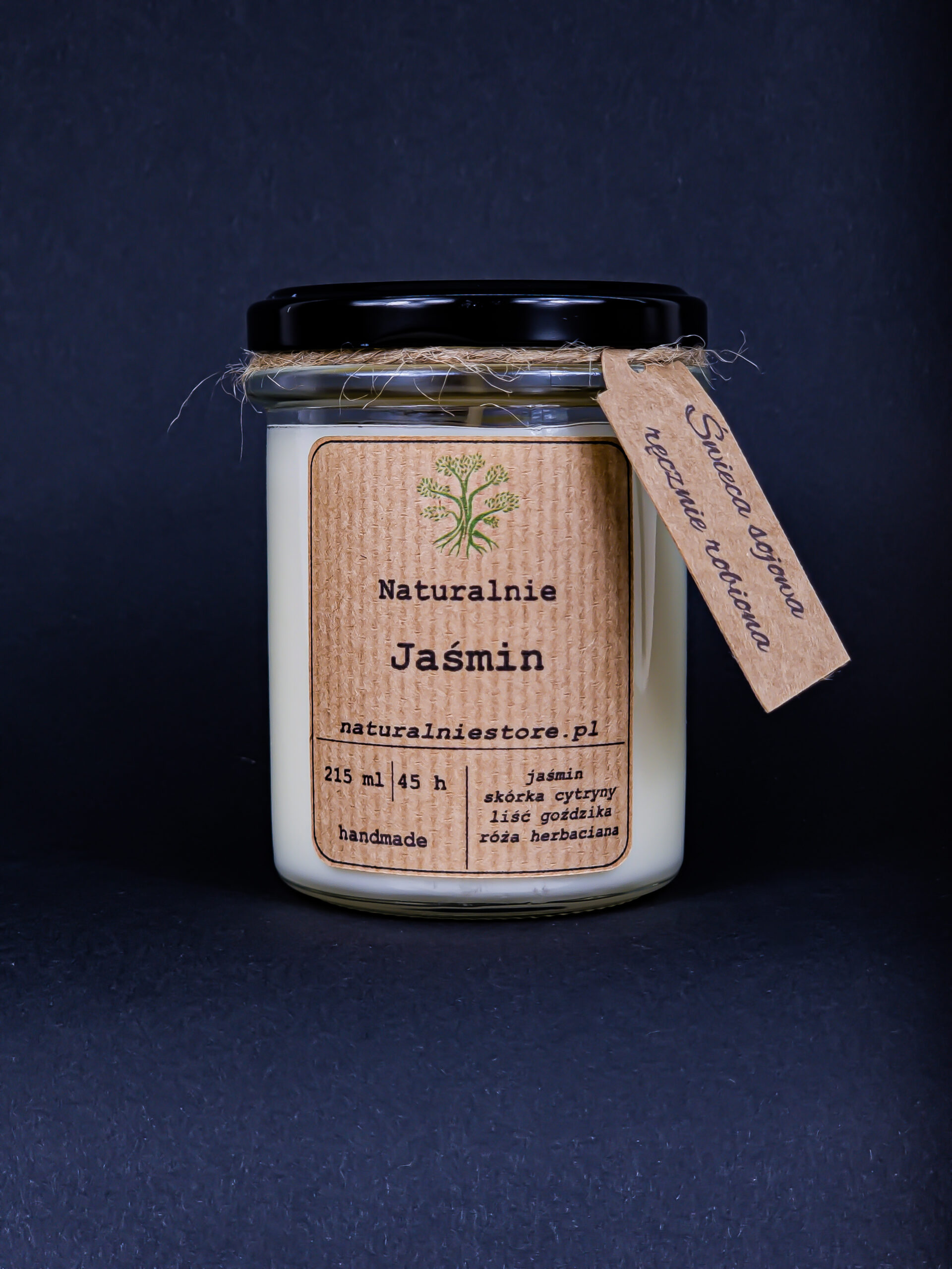 Świeca Sojowa Jaśmin