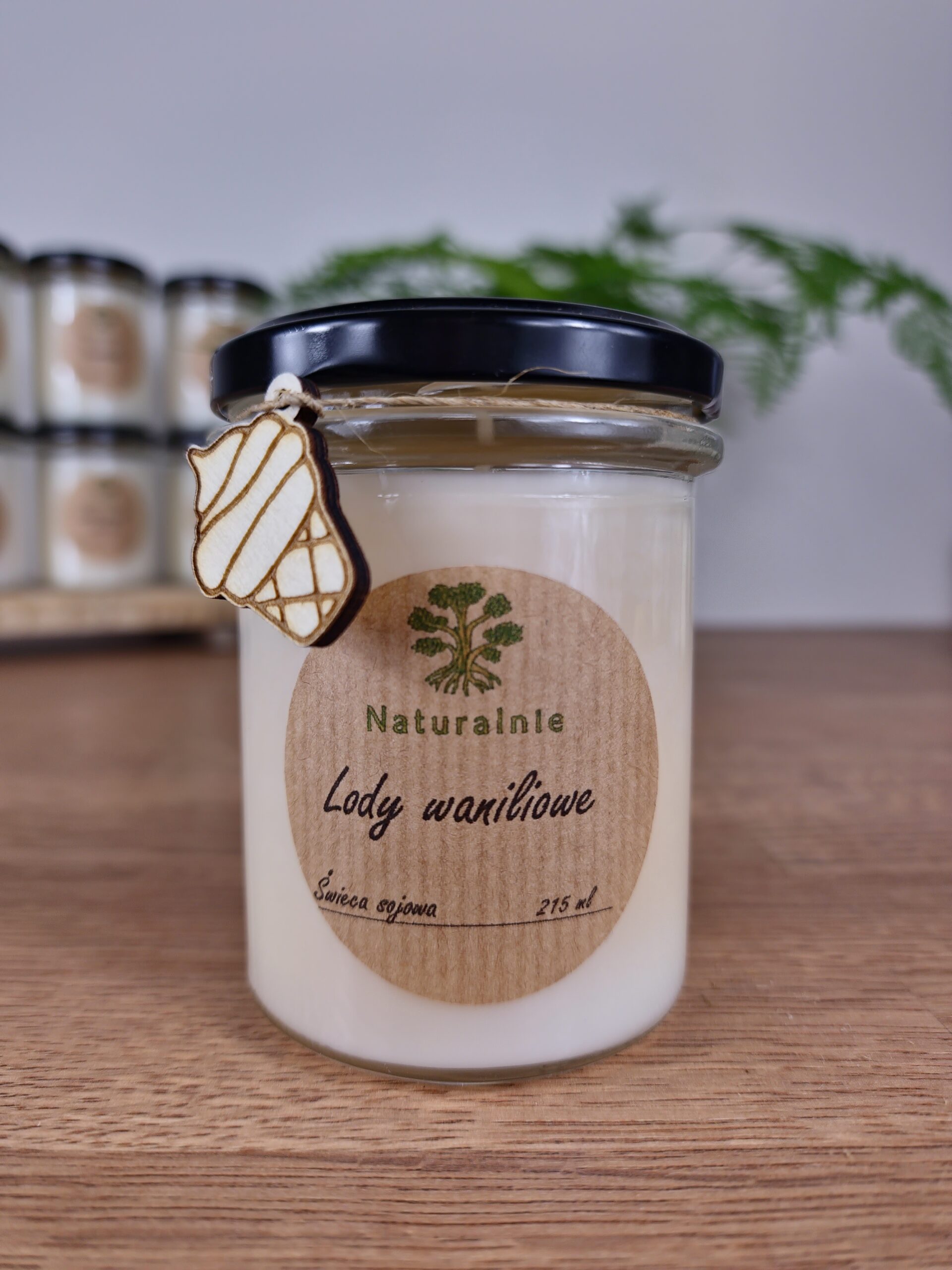 Świeca Sojowa Lody Waniliowe