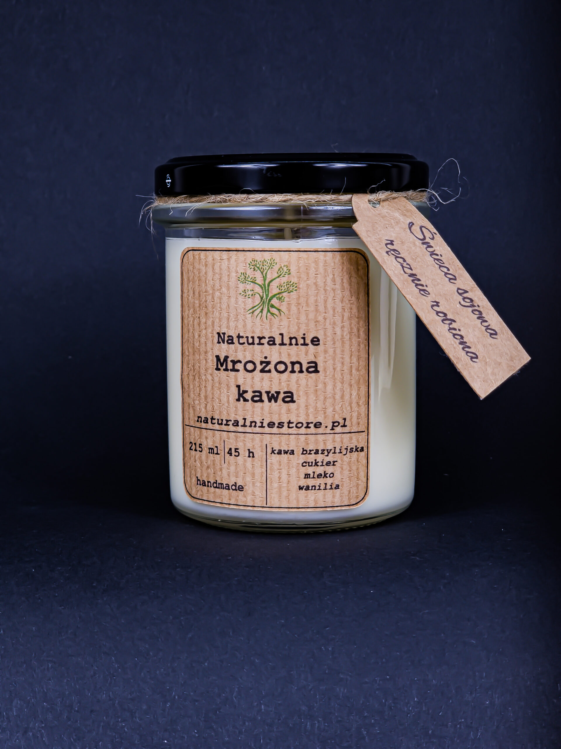 Świeca Sojowa Mrożona Kawa