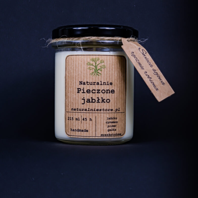 Świeca Sojowa Pieczone Jabłko