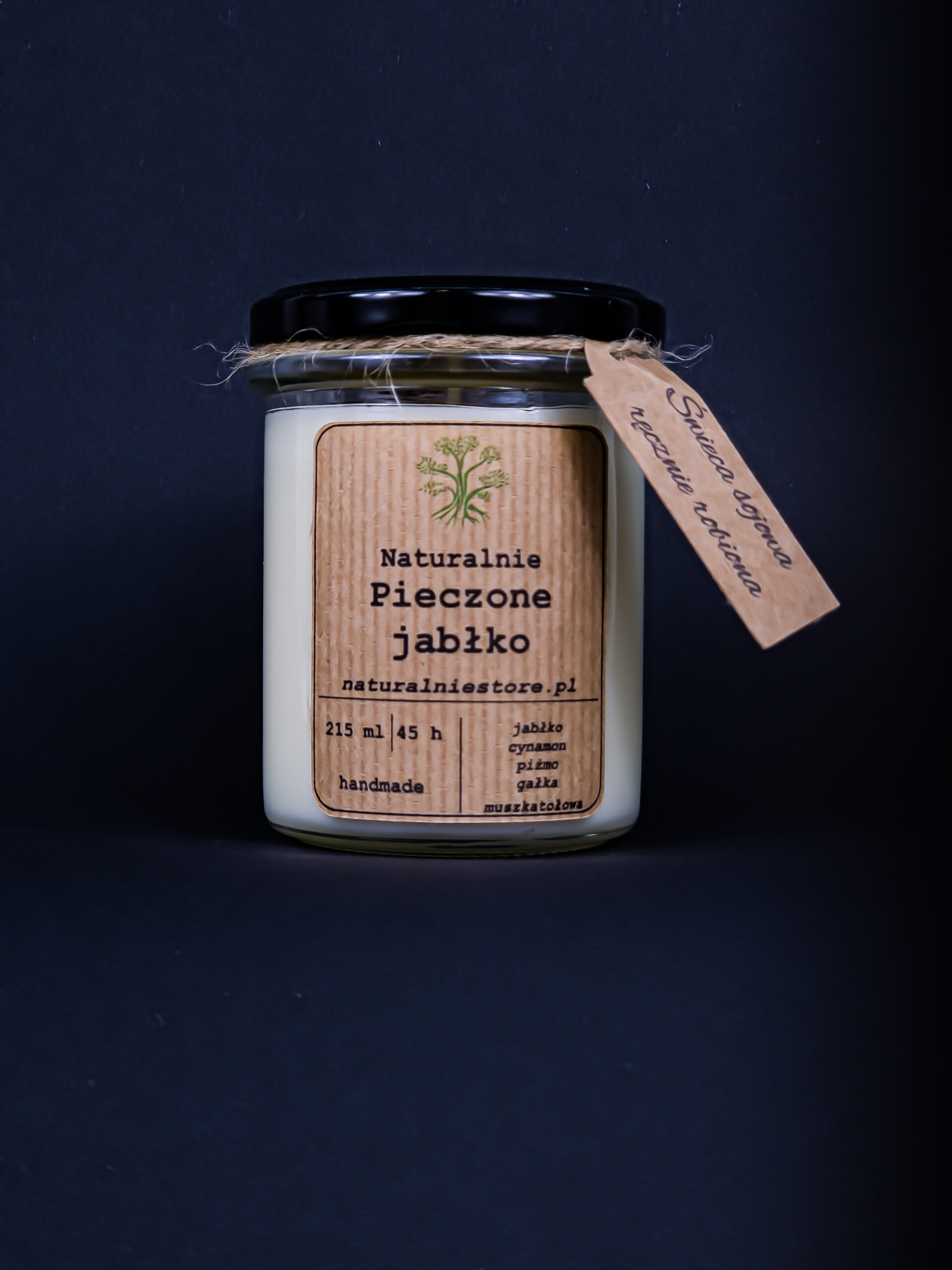 Świeca Sojowa Pieczone Jabłko