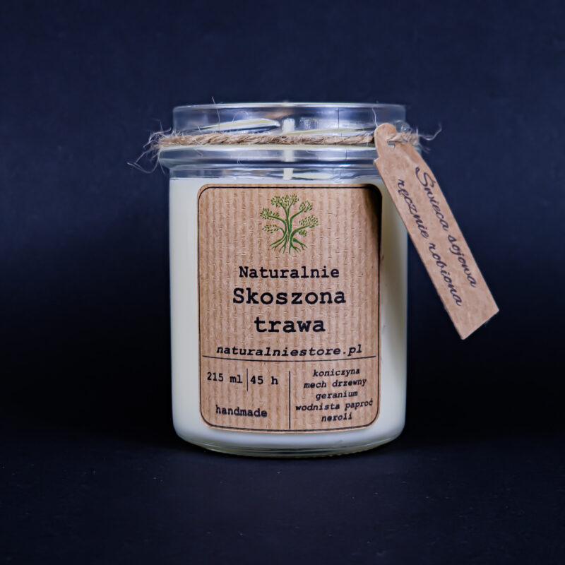 Świeca Sojowa Skoszona Trawa