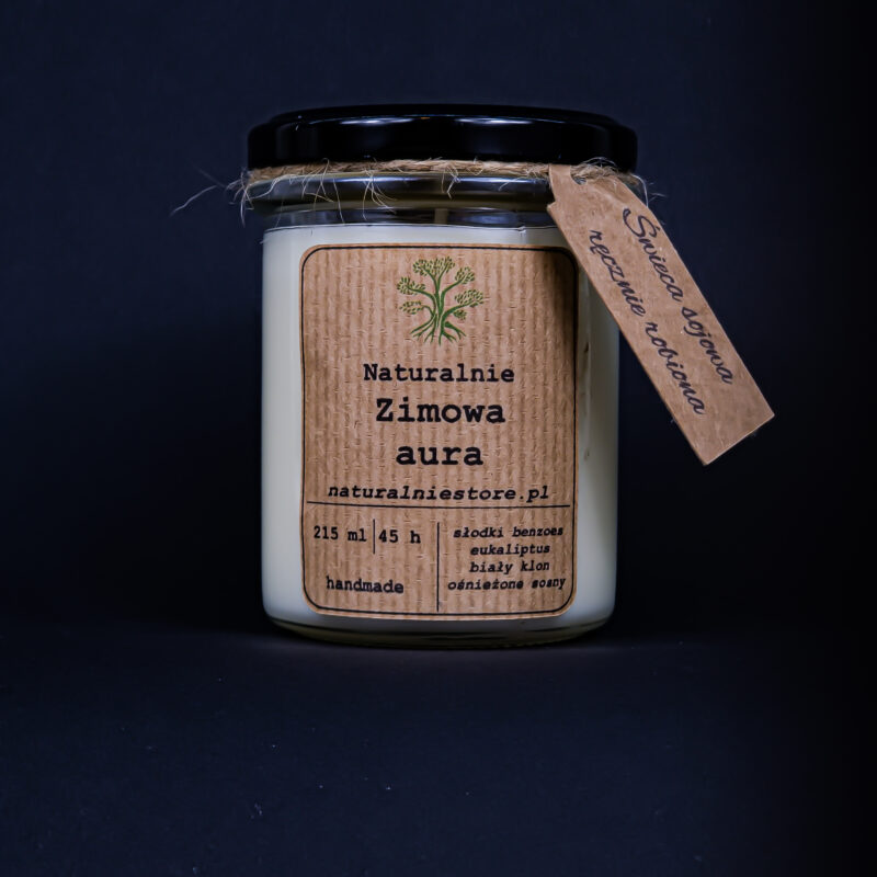 Świeca Sojowa Zimowa Aura