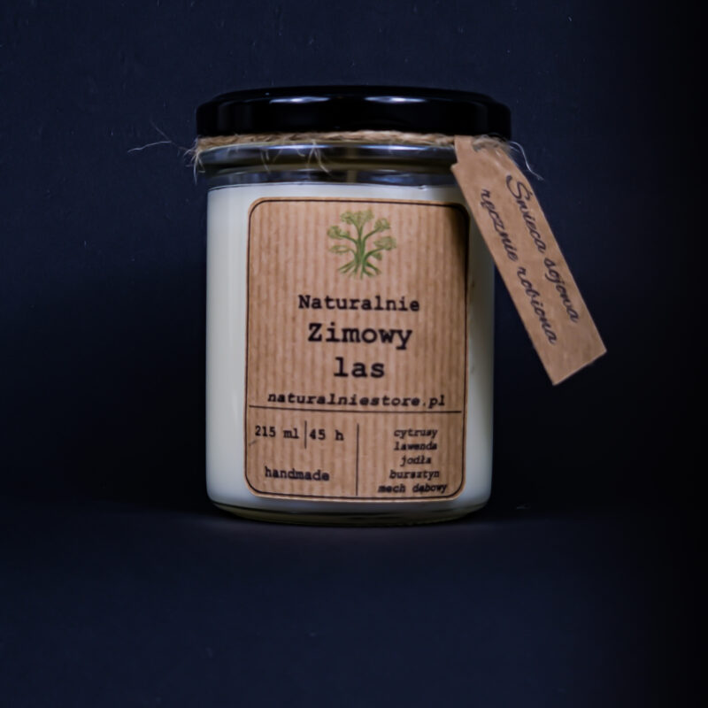 Świeca Sojowa Zimowy Las