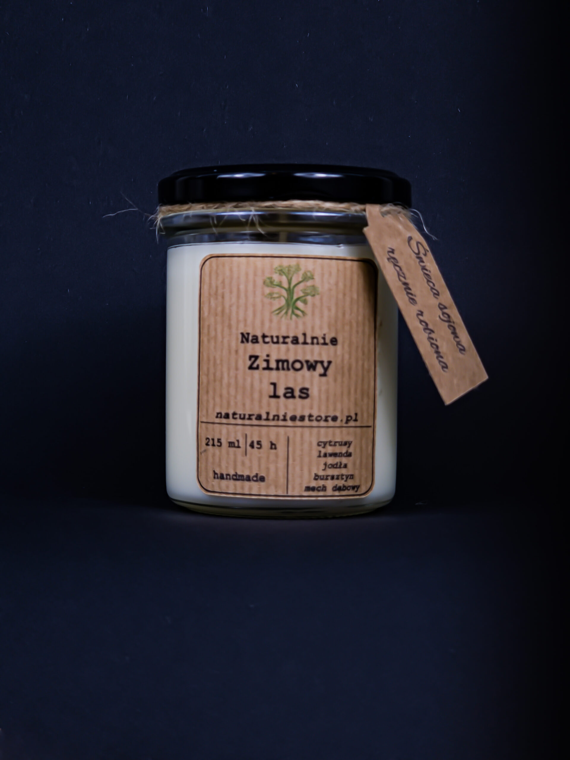 Świeca Sojowa Zimowy Las