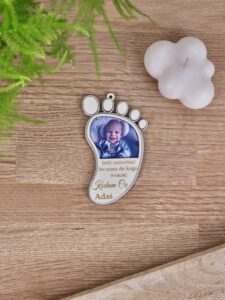 Ramka Stópka Jedź Ostrożnie Tato Kocham Cię