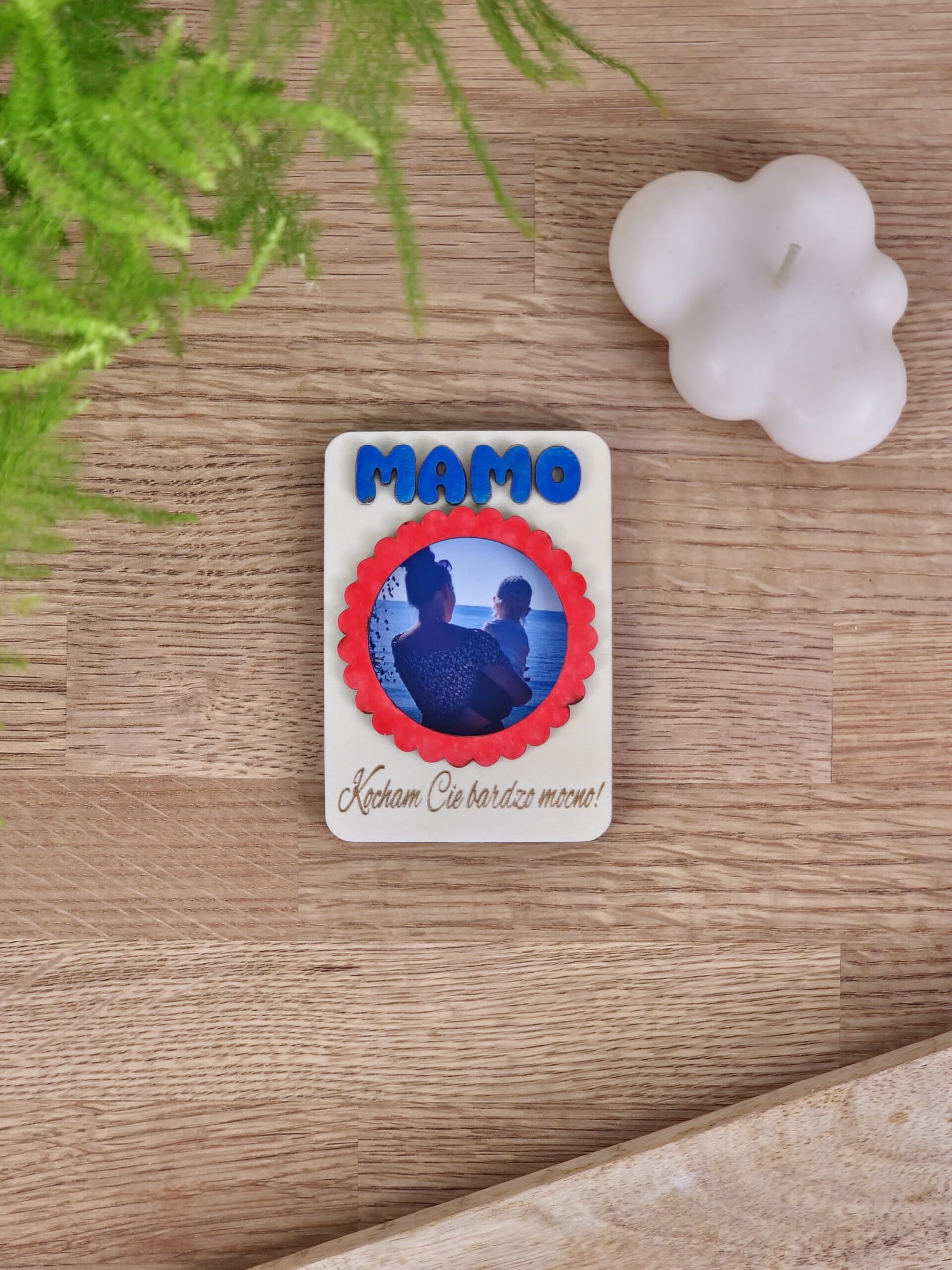 Ramka Mamo Kocham Cię