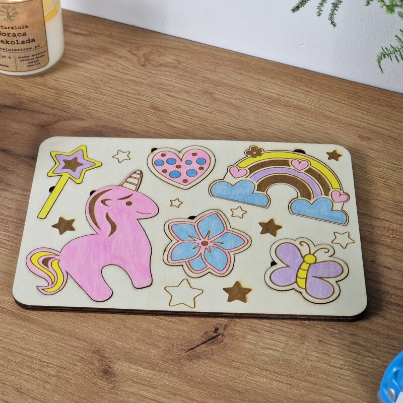 Tabliczka edukacyjna - baśniowa kraina