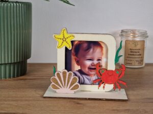 Wyjątkowa ramka na zdjęcia podwodny świat – ręcznie wykonana pamiątka na całe życie