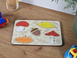 Tabliczka edukacyjna - jesień